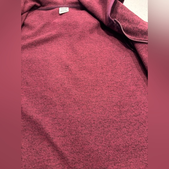 PINK Victoria's Secret Maroon Zip-Up Jacket Size Small - Picture 8 of 8